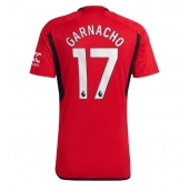 Manchester United Alejandro Garnacho #17 Hjemmebanetrøje 2023-24 Kortærmet