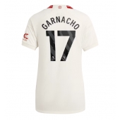 Manchester United Alejandro Garnacho #17 Tredjetrøje Dame 2023-24 Kortærmet