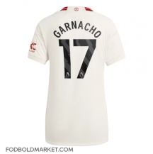 Manchester United Alejandro Garnacho #17 Tredjetrøje Dame 2023-24 Kortærmet