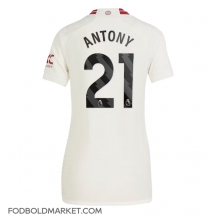 Manchester United Antony #21 Tredjetrøje Dame 2023-24 Kortærmet