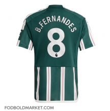 Manchester United Bruno Fernandes #8 Udebanetrøje 2023-24 Kortærmet