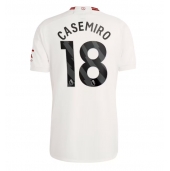 Manchester United Casemiro #18 Tredjetrøje 2023-24 Kortærmet