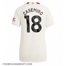 Manchester United Casemiro #18 Tredjetrøje Dame 2023-24 Kortærmet