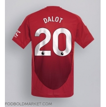 Manchester United Diogo Dalot #20 Hjemmebanetrøje 2024-25 Kortærmet