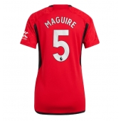 Manchester United Harry Maguire #5 Hjemmebanetrøje Dame 2023-24 Kortærmet