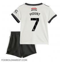 Manchester United Mason Mount #7 Tredjetrøje Børn 2024-25 Kortærmet (+ Korte bukser)