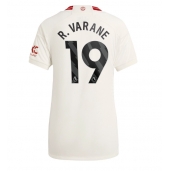 Manchester United Raphael Varane #19 Tredjetrøje Dame 2023-24 Kortærmet