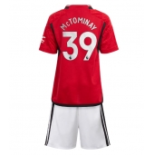 Manchester United Scott McTominay #39 Hjemmebanetrøje Børn 2023-24 Kortærmet (+ Korte bukser)