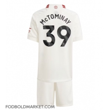 Manchester United Scott McTominay #39 Tredjetrøje Børn 2023-24 Kortærmet (+ Korte bukser)