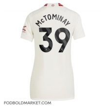 Manchester United Scott McTominay #39 Tredjetrøje Dame 2023-24 Kortærmet