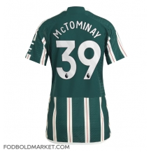 Manchester United Scott McTominay #39 Udebanetrøje Dame 2023-24 Kortærmet