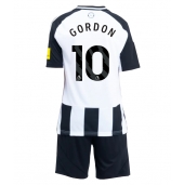 Newcastle United Anthony Gordon #10 Hjemmebanetrøje Børn 2024-25 Kortærmet (+ Korte bukser)