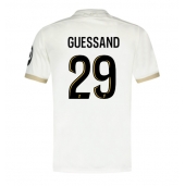 OGC Nice Evann Guessand #29 Udebanetrøje 2024-25 Kortærmet