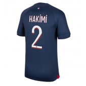 Paris Saint-Germain Achraf Hakimi #2 Hjemmebanetrøje 2023-24 Kortærmet