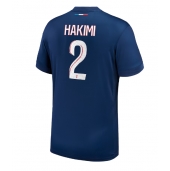 Paris Saint-Germain Achraf Hakimi #2 Hjemmebanetrøje 2024-25 Kortærmet