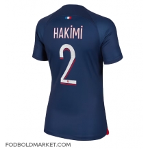 Paris Saint-Germain Achraf Hakimi #2 Hjemmebanetrøje Dame 2023-24 Kortærmet