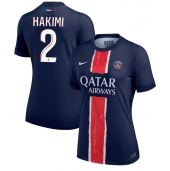 Paris Saint-Germain Achraf Hakimi #2 Hjemmebanetrøje Dame 2024-25 Kortærmet