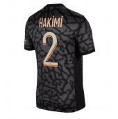 Paris Saint-Germain Achraf Hakimi #2 Tredjetrøje 2023-24 Kortærmet