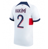 Paris Saint-Germain Achraf Hakimi #2 Udebanetrøje 2023-24 Kortærmet