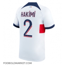 Paris Saint-Germain Achraf Hakimi #2 Udebanetrøje 2023-24 Kortærmet