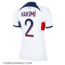 Paris Saint-Germain Achraf Hakimi #2 Udebanetrøje Dame 2023-24 Kortærmet