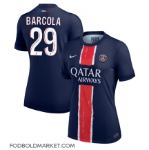 Paris Saint-Germain Bradley Barcola #29 Hjemmebanetrøje Dame 2024-25 Kortærmet