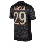 Paris Saint-Germain Bradley Barcola #29 Tredjetrøje 2023-24 Kortærmet