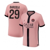 Paris Saint-Germain Bradley Barcola #29 Tredjetrøje 2024-25 Kortærmet