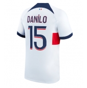 Paris Saint-Germain Danilo Pereira #15 Udebanetrøje 2023-24 Kortærmet