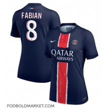 Paris Saint-Germain Fabian Ruiz #8 Hjemmebanetrøje Dame 2024-25 Kortærmet