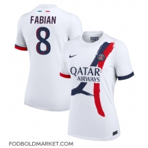 Paris Saint-Germain Fabian Ruiz #8 Udebanetrøje Dame 2024-25 Kortærmet