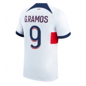 Paris Saint-Germain Goncalo Ramos #9 Udebanetrøje 2023-24 Kortærmet