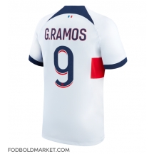 Paris Saint-Germain Goncalo Ramos #9 Udebanetrøje 2023-24 Kortærmet