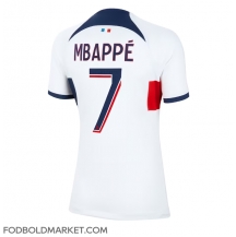 Paris Saint-Germain Kylian Mbappe #7 Udebanetrøje Dame 2023-24 Kortærmet