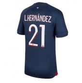 Paris Saint-Germain Lucas Hernandez #21 Hjemmebanetrøje 2023-24 Kortærmet