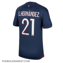 Paris Saint-Germain Lucas Hernandez #21 Hjemmebanetrøje 2023-24 Kortærmet