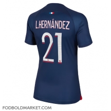 Paris Saint-Germain Lucas Hernandez #21 Hjemmebanetrøje Dame 2023-24 Kortærmet