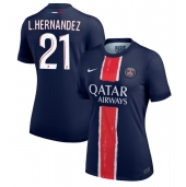 Paris Saint-Germain Lucas Hernandez #21 Hjemmebanetrøje Dame 2024-25 Kortærmet