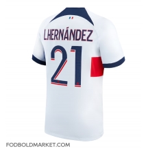 Paris Saint-Germain Lucas Hernandez #21 Udebanetrøje 2023-24 Kortærmet