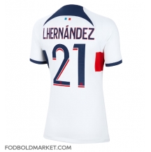 Paris Saint-Germain Lucas Hernandez #21 Udebanetrøje Dame 2023-24 Kortærmet