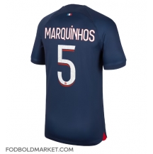 Paris Saint-Germain Marquinhos #5 Hjemmebanetrøje 2023-24 Kortærmet