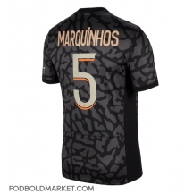 Paris Saint-Germain Marquinhos #5 Tredjetrøje 2023-24 Kortærmet