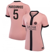 Paris Saint-Germain Marquinhos #5 Tredjetrøje Dame 2024-25 Kortærmet