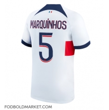 Paris Saint-Germain Marquinhos #5 Udebanetrøje 2023-24 Kortærmet