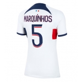 Paris Saint-Germain Marquinhos #5 Udebanetrøje Dame 2023-24 Kortærmet