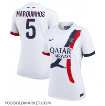 Paris Saint-Germain Marquinhos #5 Udebanetrøje Dame 2024-25 Kortærmet