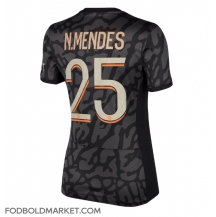 Paris Saint-Germain Nuno Mendes #25 Tredjetrøje Dame 2023-24 Kortærmet