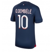 Paris Saint-Germain Ousmane Dembele #10 Hjemmebanetrøje 2023-24 Kortærmet