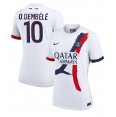 Paris Saint-Germain Ousmane Dembele #10 Udebanetrøje Dame 2024-25 Kortærmet