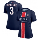 Paris Saint-Germain Presnel Kimpembe #3 Hjemmebanetrøje Dame 2024-25 Kortærmet